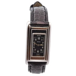 Montre JAEGER - LECOULTRE "Duo Plan" en acier et cuir - Castafiore