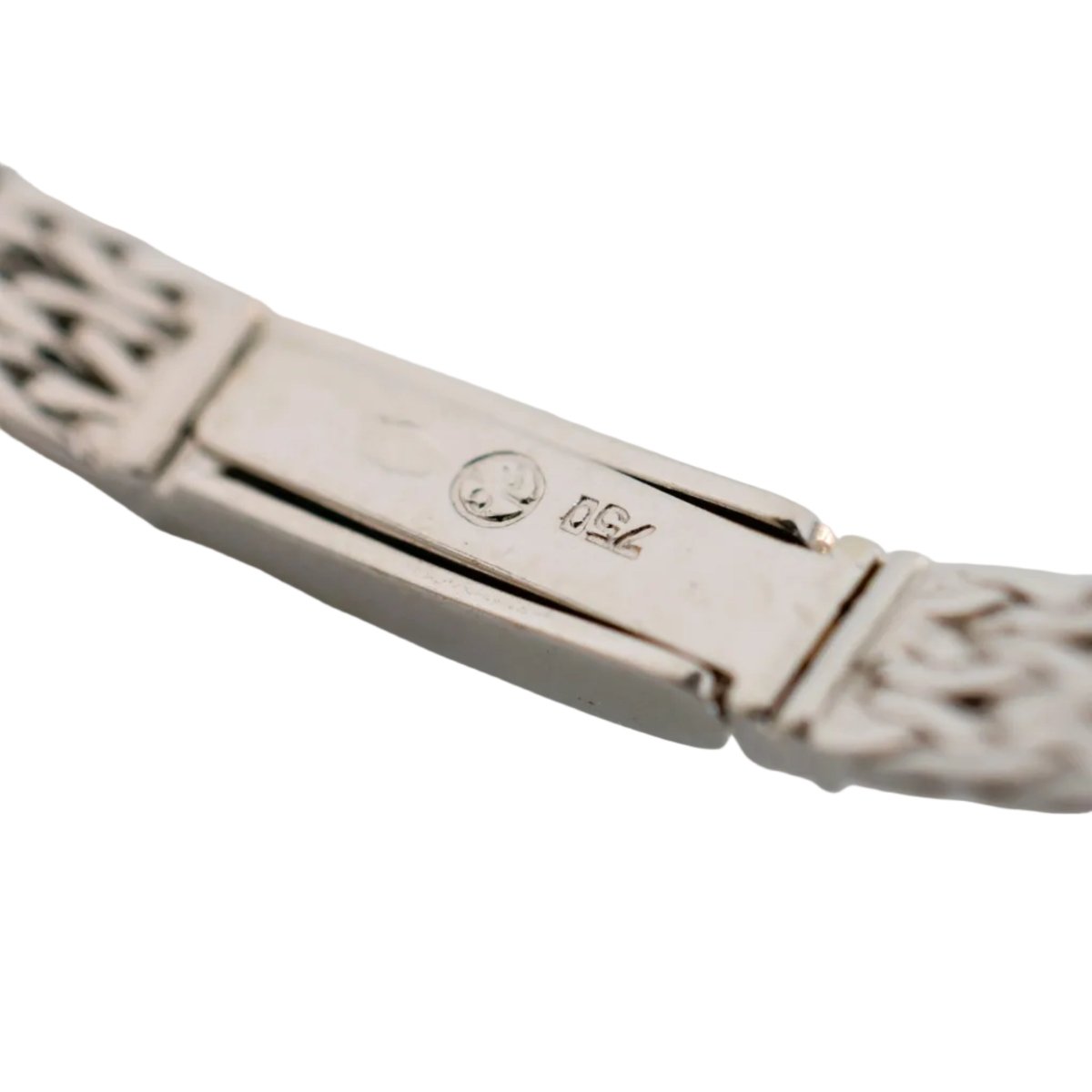 Montre JAEGER - LECOULTRE en or blanc et diamants - Castafiore