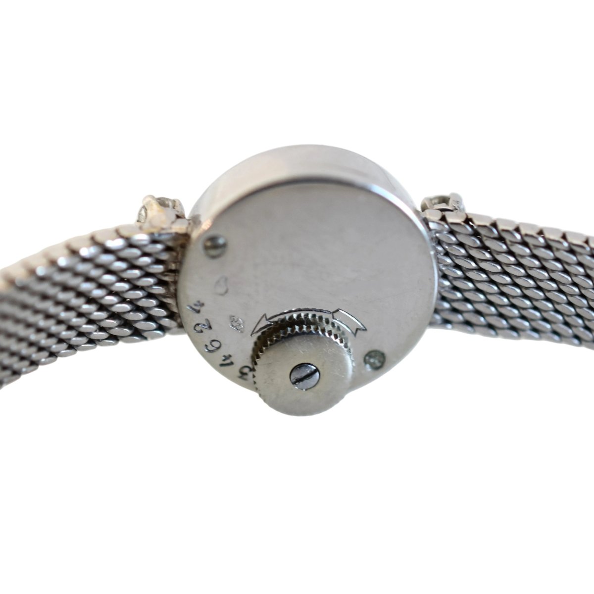 Montre JAEGER - LECOULTRE en or blanc et diamants - Castafiore