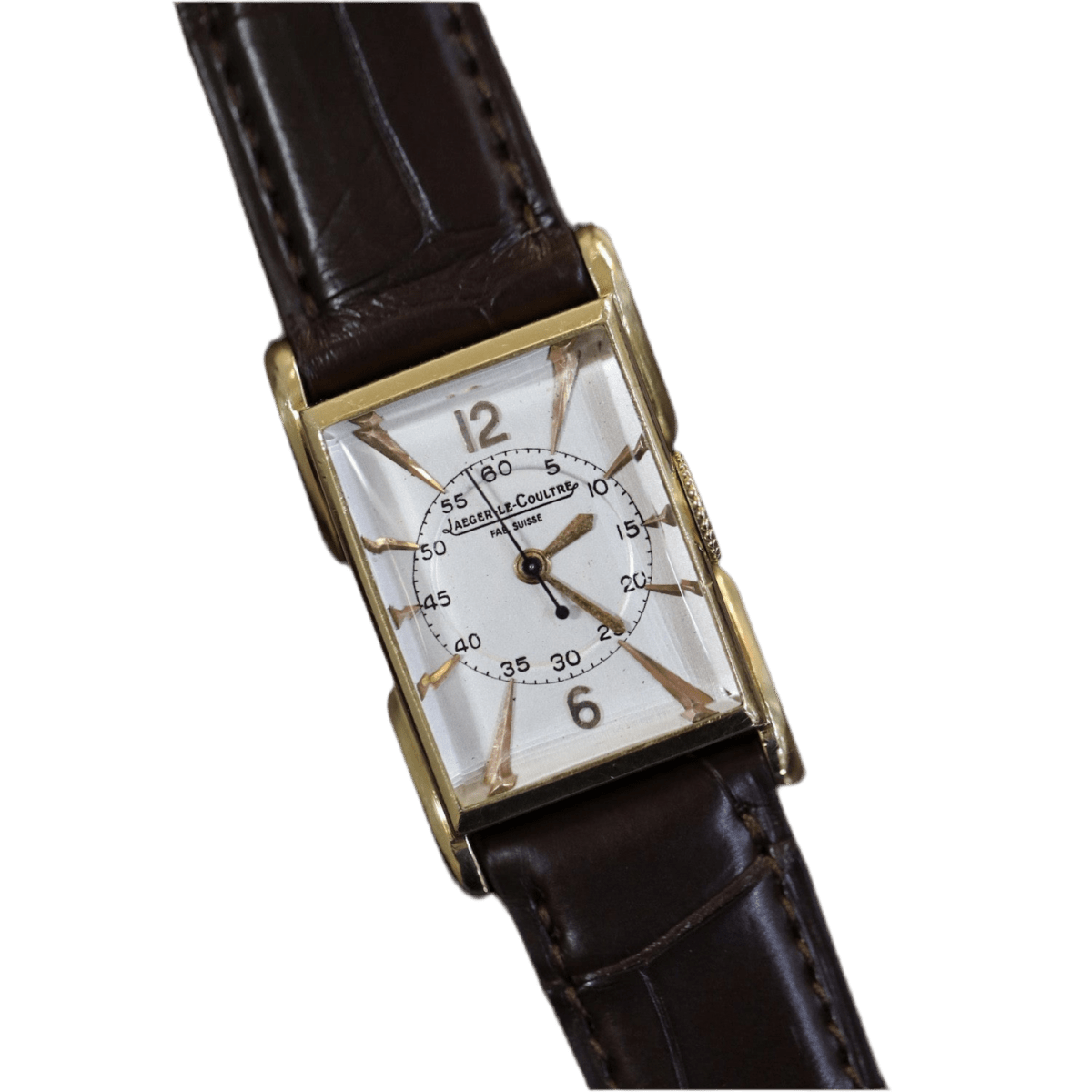 Montre JAEGER - LECOULTRE en or jaune - Castafiore
