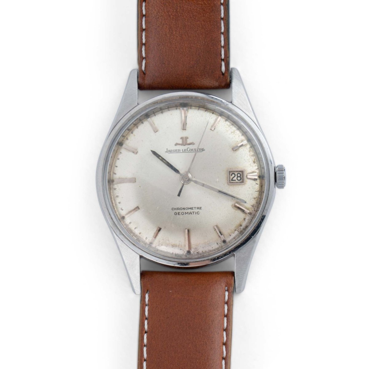 Montre Jaeger Lecoultre " Géomatic " Vintage - Castafiore