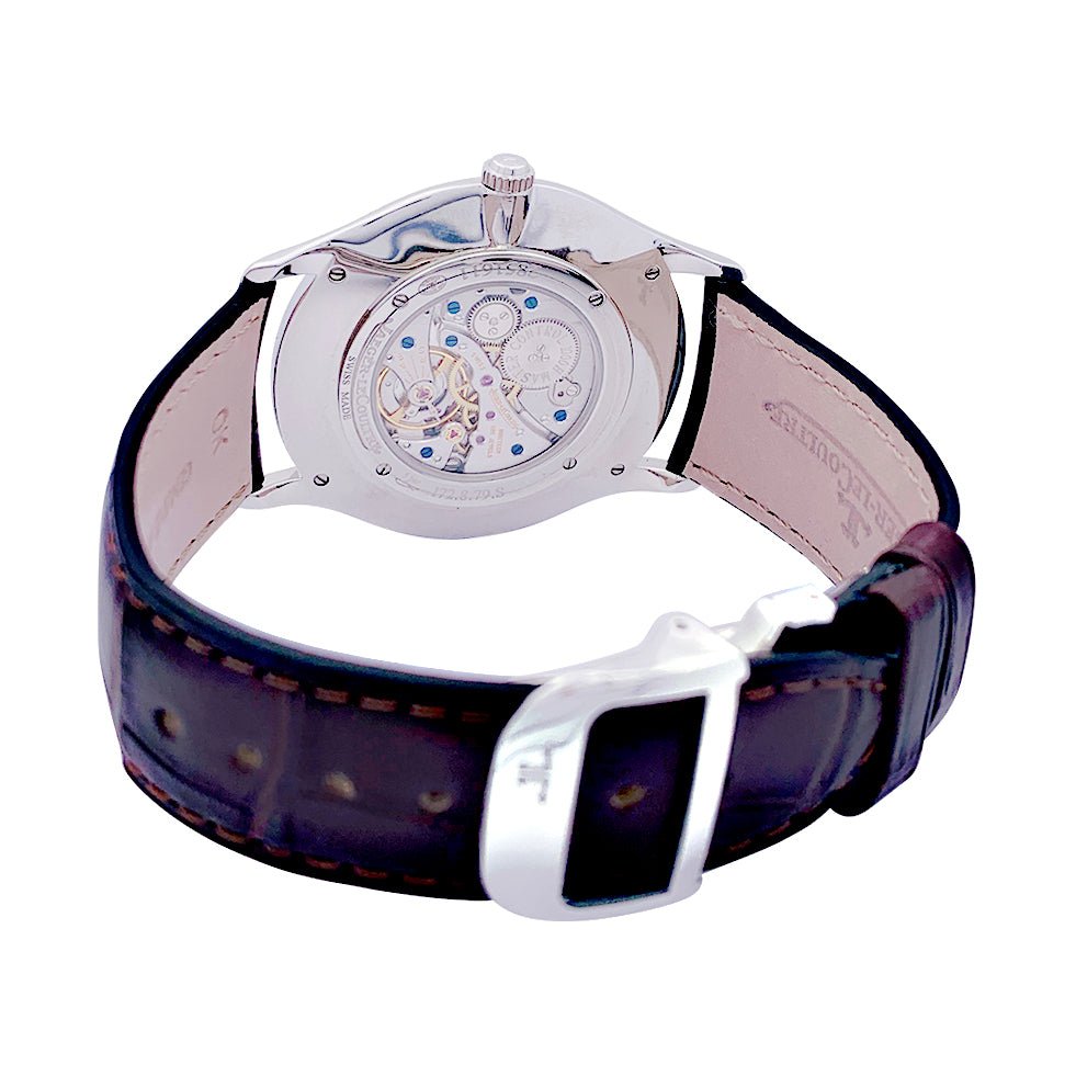 Montre JAEGER LECOULTRE "Master Ultra Thin" acier. - Castafiore