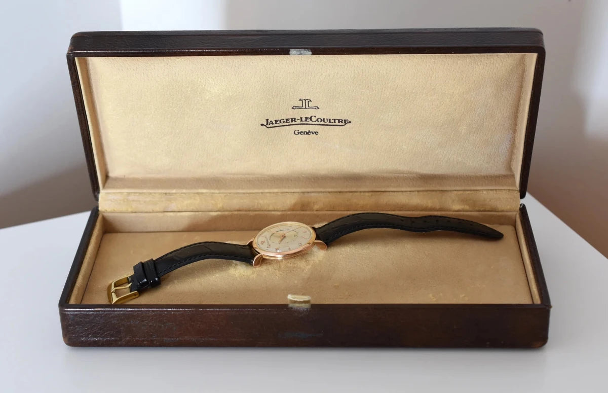 Montre JAEGER-LECOULTRE MEMOVOX REF. 3151 en or rose 18 COMPLICATION REVEIL - CAL. P489/1 - circa 1952 - Castafiore