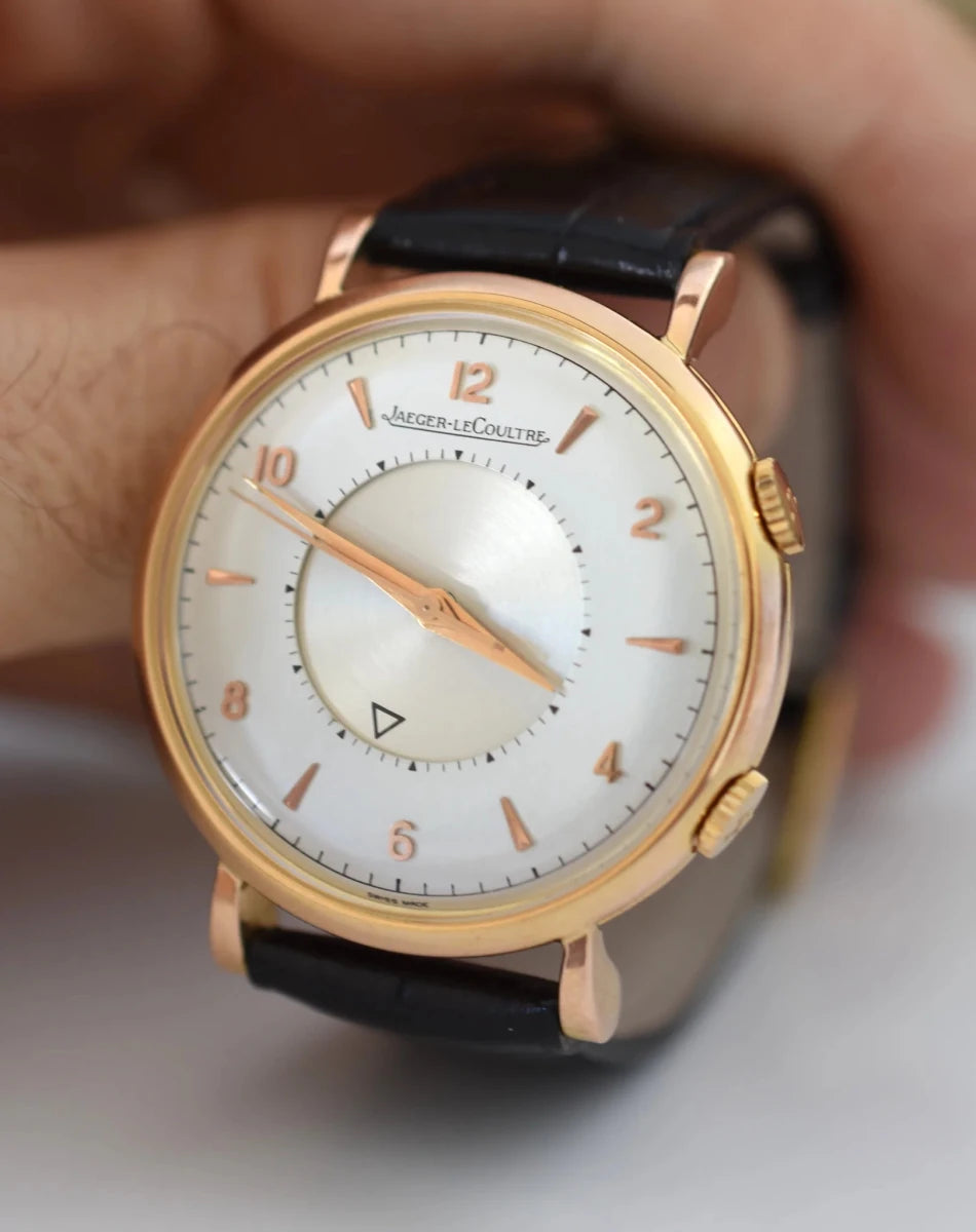 Montre JAEGER-LECOULTRE MEMOVOX REF. 3151 en or rose 18 COMPLICATION REVEIL - CAL. P489/1 - circa 1952 - Castafiore