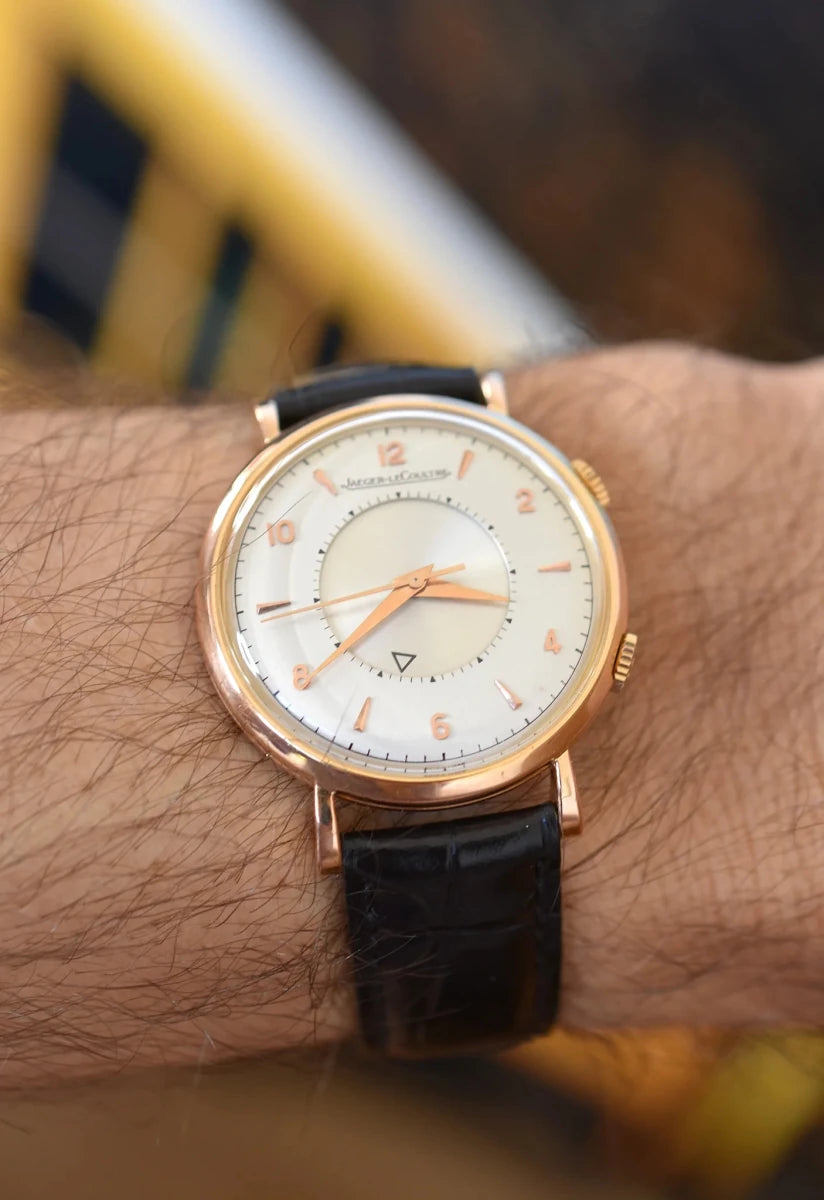 Montre JAEGER-LECOULTRE MEMOVOX REF. 3151 en or rose 18 COMPLICATION REVEIL - CAL. P489/1 - circa 1952 - Castafiore