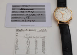 Montre JAEGER-LECOULTRE MEMOVOX REF. 3151 en or rose 18 COMPLICATION REVEIL - CAL. P489/1 - circa 1952 - Castafiore