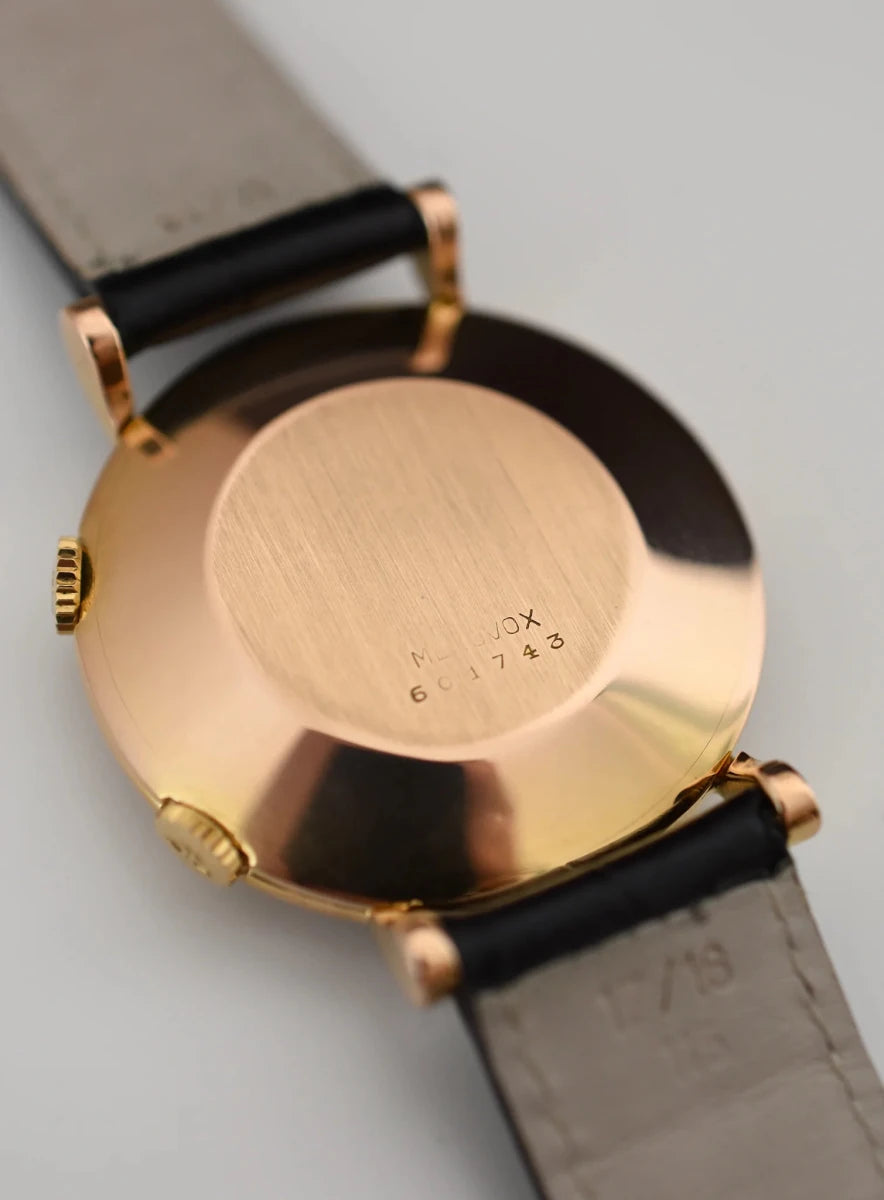 Montre JAEGER-LECOULTRE MEMOVOX REF. 3151 en or rose 18 COMPLICATION REVEIL - CAL. P489/1 - circa 1952 - Castafiore