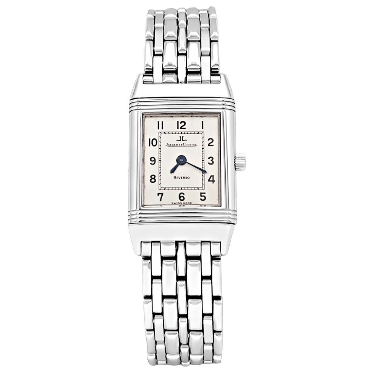 Montre JAEGER-LECOULTRE "Reverso" en acier - Castafiore