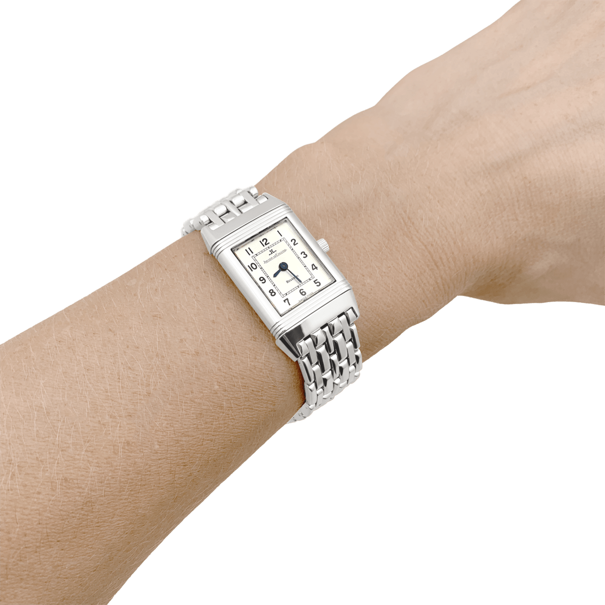 Montre JAEGER-LECOULTRE "Reverso" en acier - Castafiore