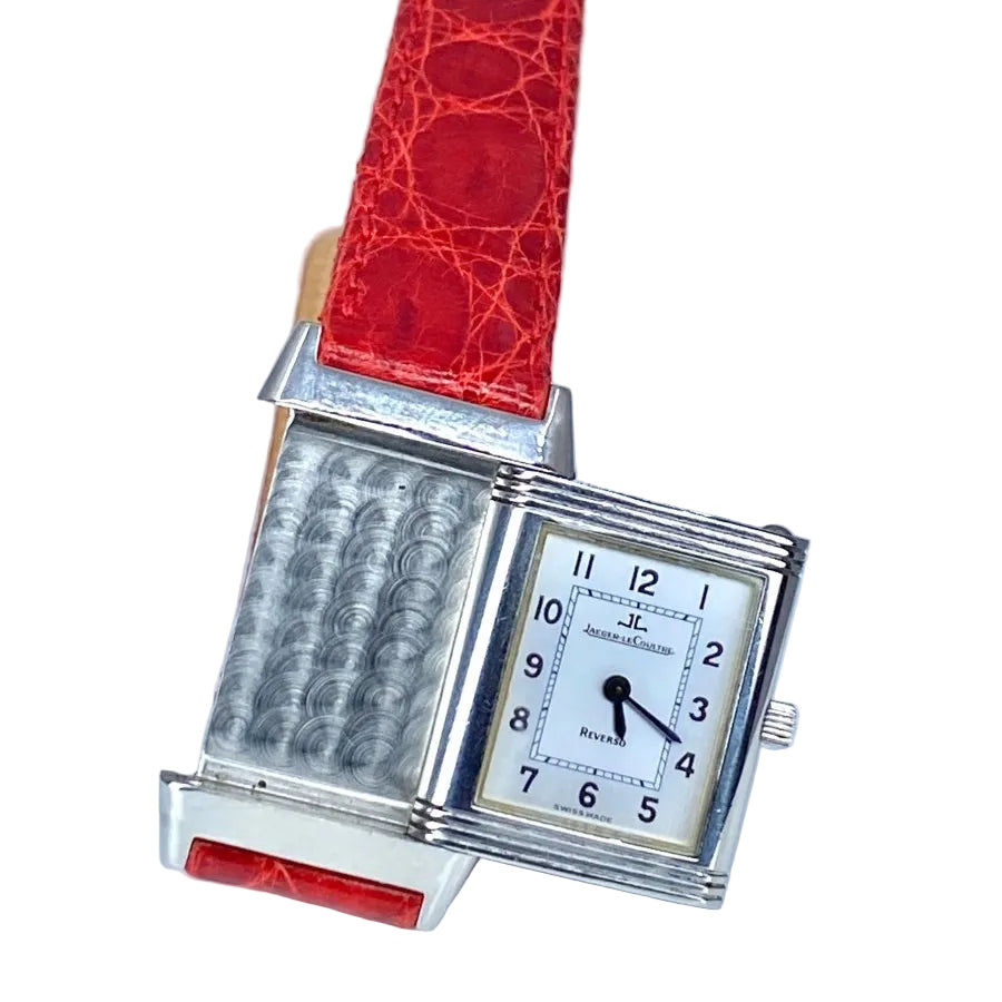 Montre JAEGER LECOULTRE Reverso en acier - Castafiore