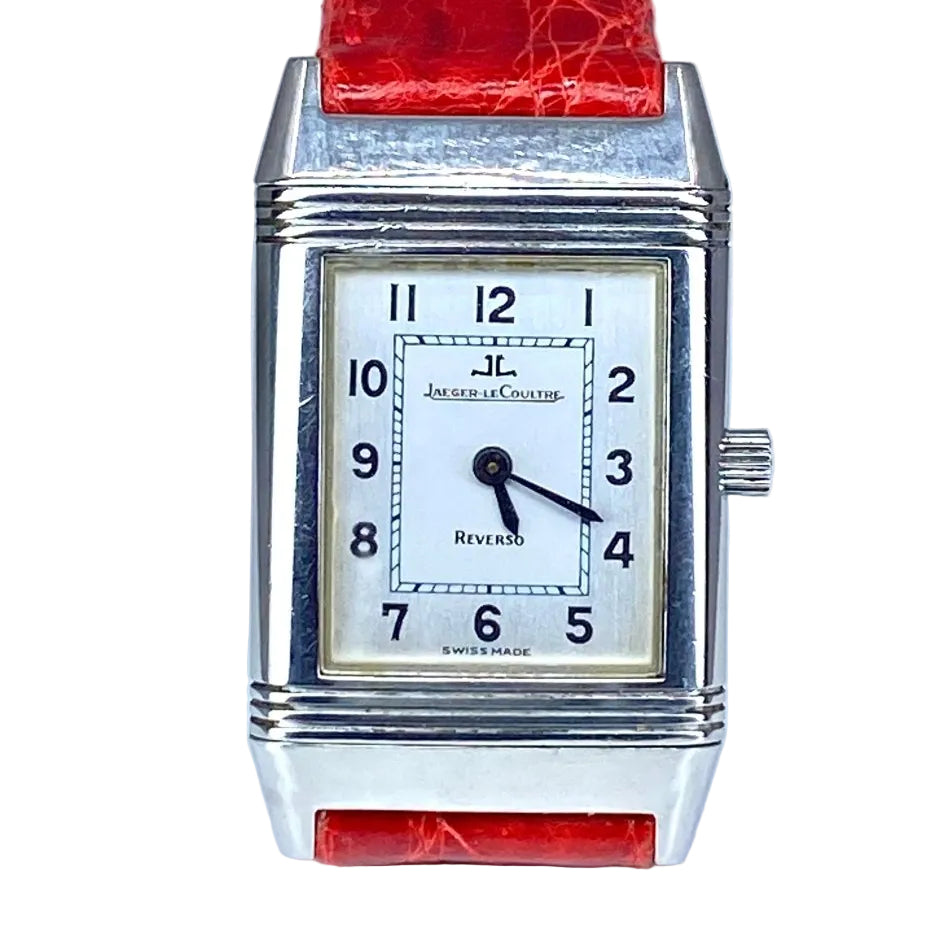 Montre JAEGER LECOULTRE Reverso en acier - Castafiore