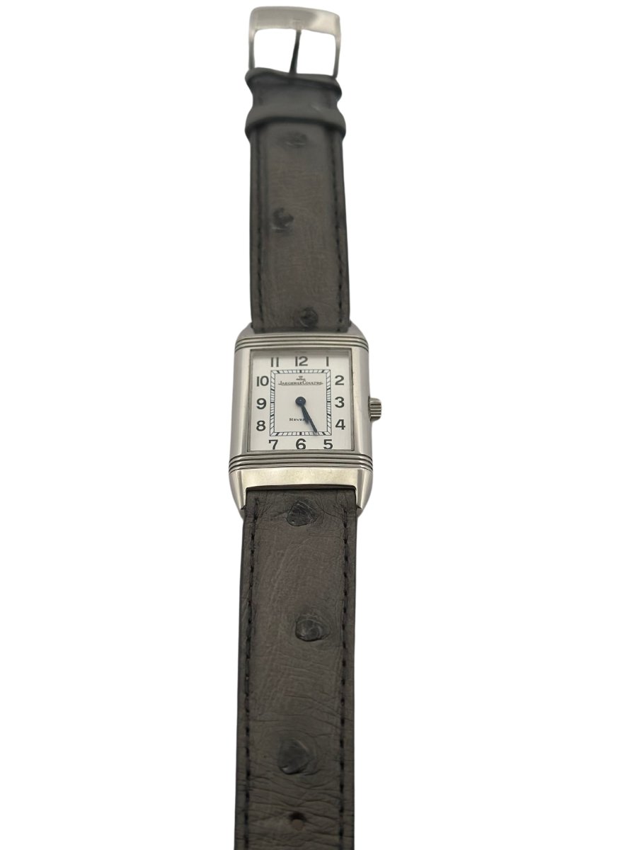 Montre JAEGER LECOULTRE Reverso en acier - Castafiore