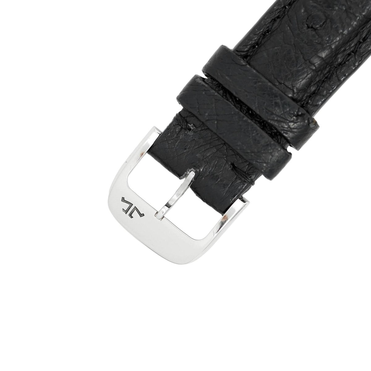 Montre JAEGER - LECOULTRE "Reverso" en or jaune, acier, cuir et quartz - Castafiore