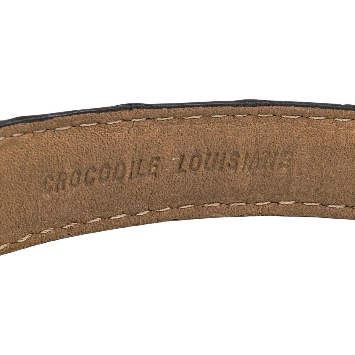 Montre JAEGER - LECOULTRE "Vintager" en or jaune, saphir et cuir - Castafiore