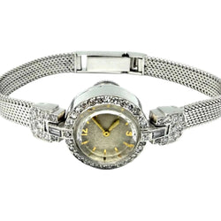 Montre JAEGER-LECOULTRE X GAY FRÈRES en platine et diamants - Castafiore