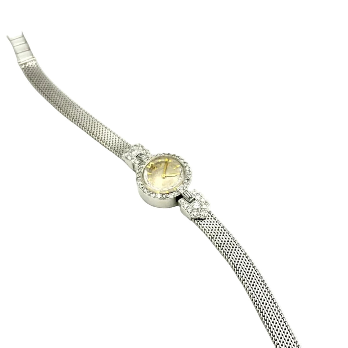 Montre JAEGER-LECOULTRE X GAY FRÈRES en platine et diamants - Castafiore