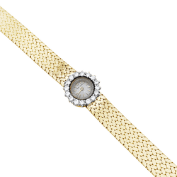 Montre JAEGER LECOULTRE X JEAN ÉTÉ en or jaune, platine, argent et diamants - Castafiore