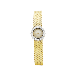 Montre JAEGER LECOULTRE X JEAN ÉTÉ en or jaune, platine, argent et diamants - Castafiore
