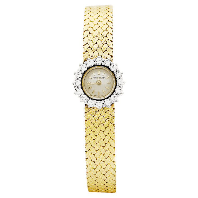 Montre JAEGER LECOULTRE X JEAN ÉTÉ en or jaune, platine, argent et diamants - Castafiore