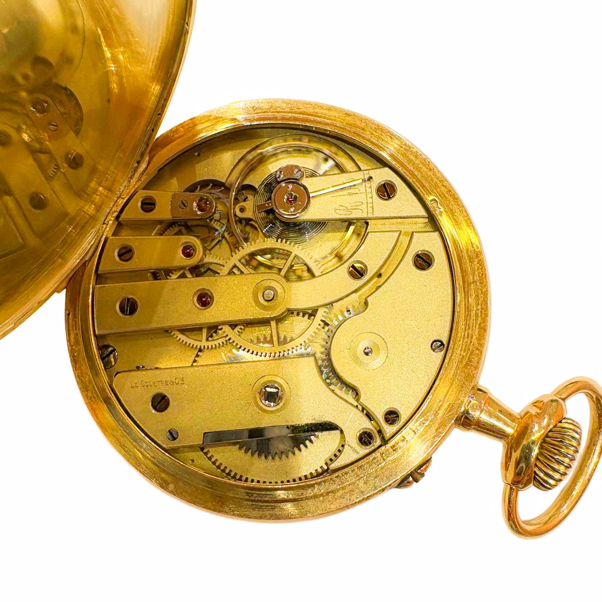 Montre LECOULTRE en or jaune - Castafiore