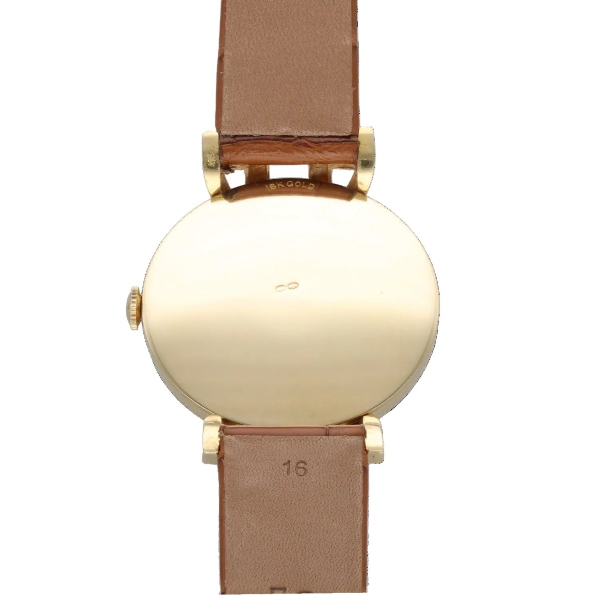 Montre LECOULTRE en or jaune et cuir - Castafiore