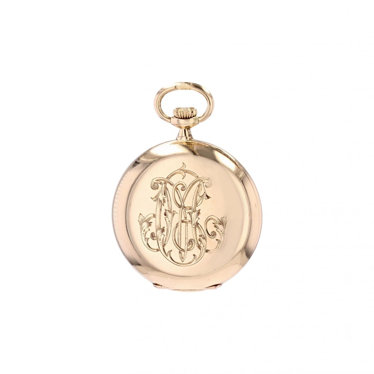 Montre LONGINES Gravée en or jaune - Castafiore