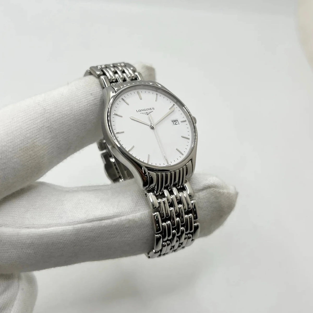 Montre LONGINES "Lyre" en acier inoxydable - Castafiore