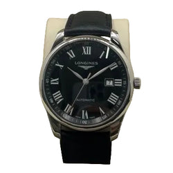 Montre LONGINES Master Collection en acier et saphir - Castafiore