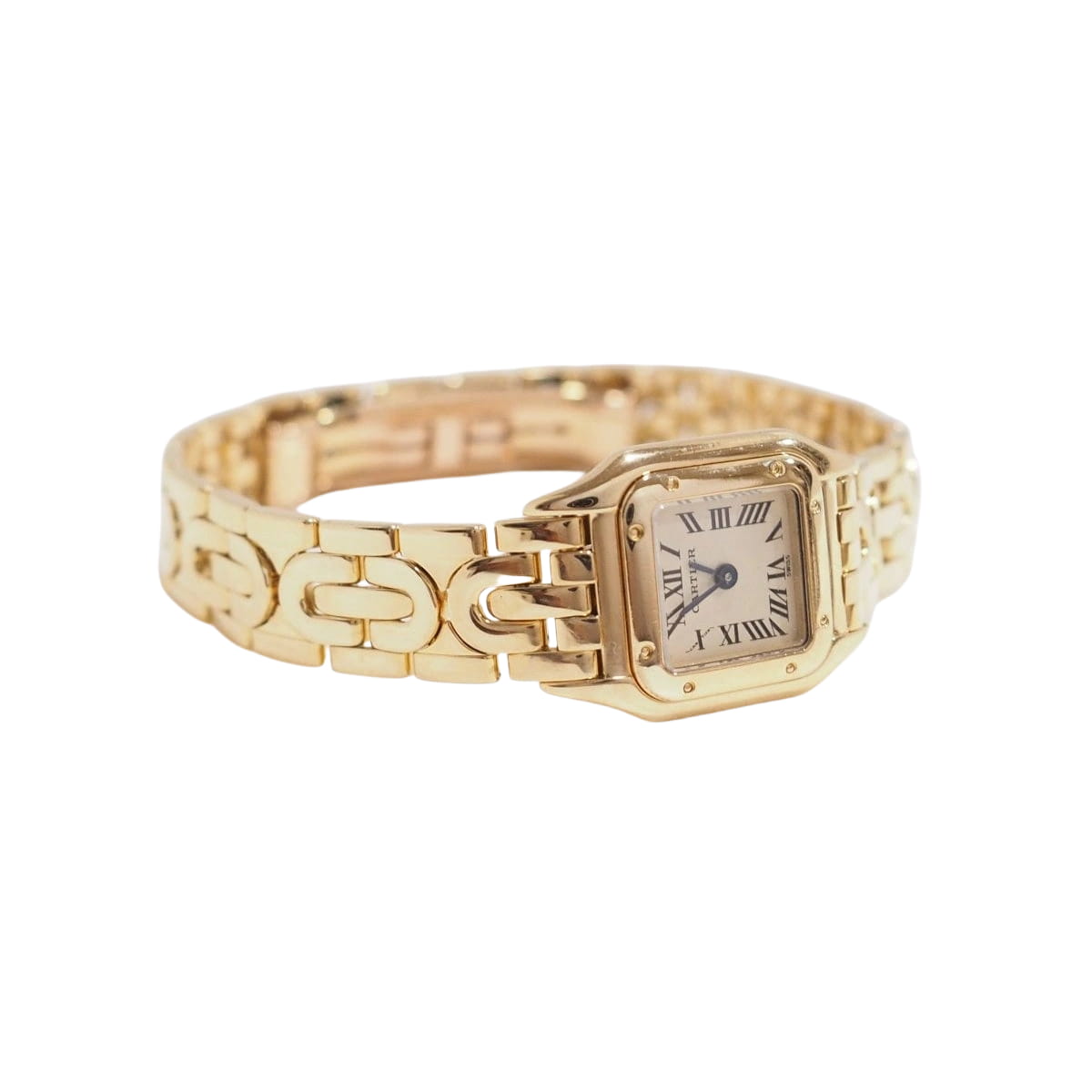 Montre Mini Panthère de Cartier en or jaune - Castafiore