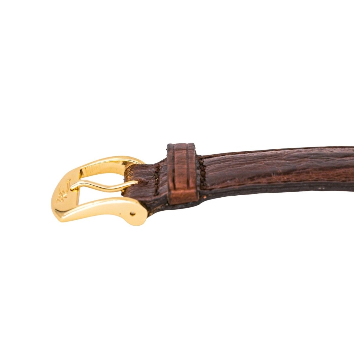 Montre MOVADO en acier et cuir - Castafiore