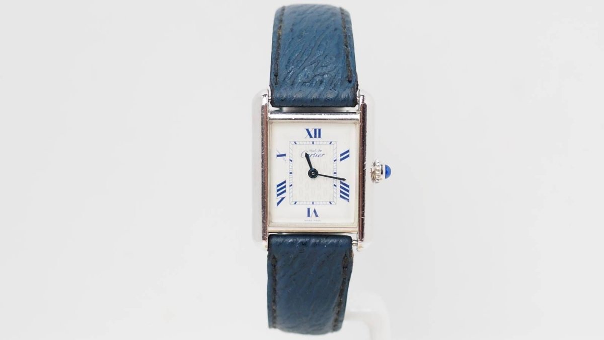 Montre Must de Cartier en argent - Castafiore