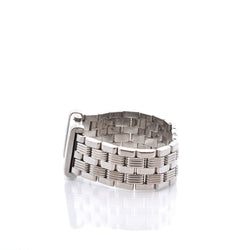 Montre Oj Perrin acier et diamants - Castafiore