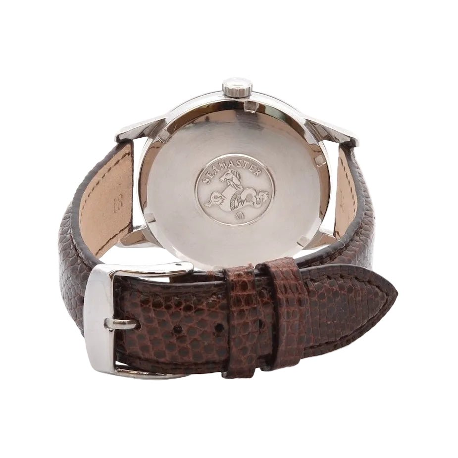Montre OMEGA "Cal.268" en cuir - Castafiore