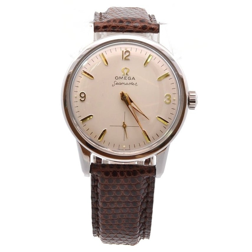Montre OMEGA "Cal.268" en cuir - Castafiore