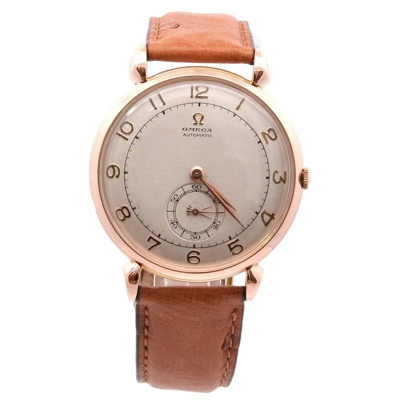 Montre OMEGA "Cal.332" en cuir - Castafiore