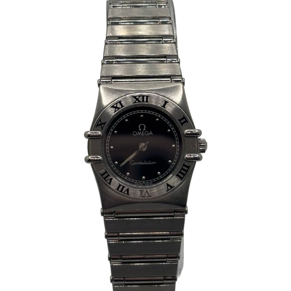 Montre OMEGA "Constellation" en acier et quartz - Castafiore