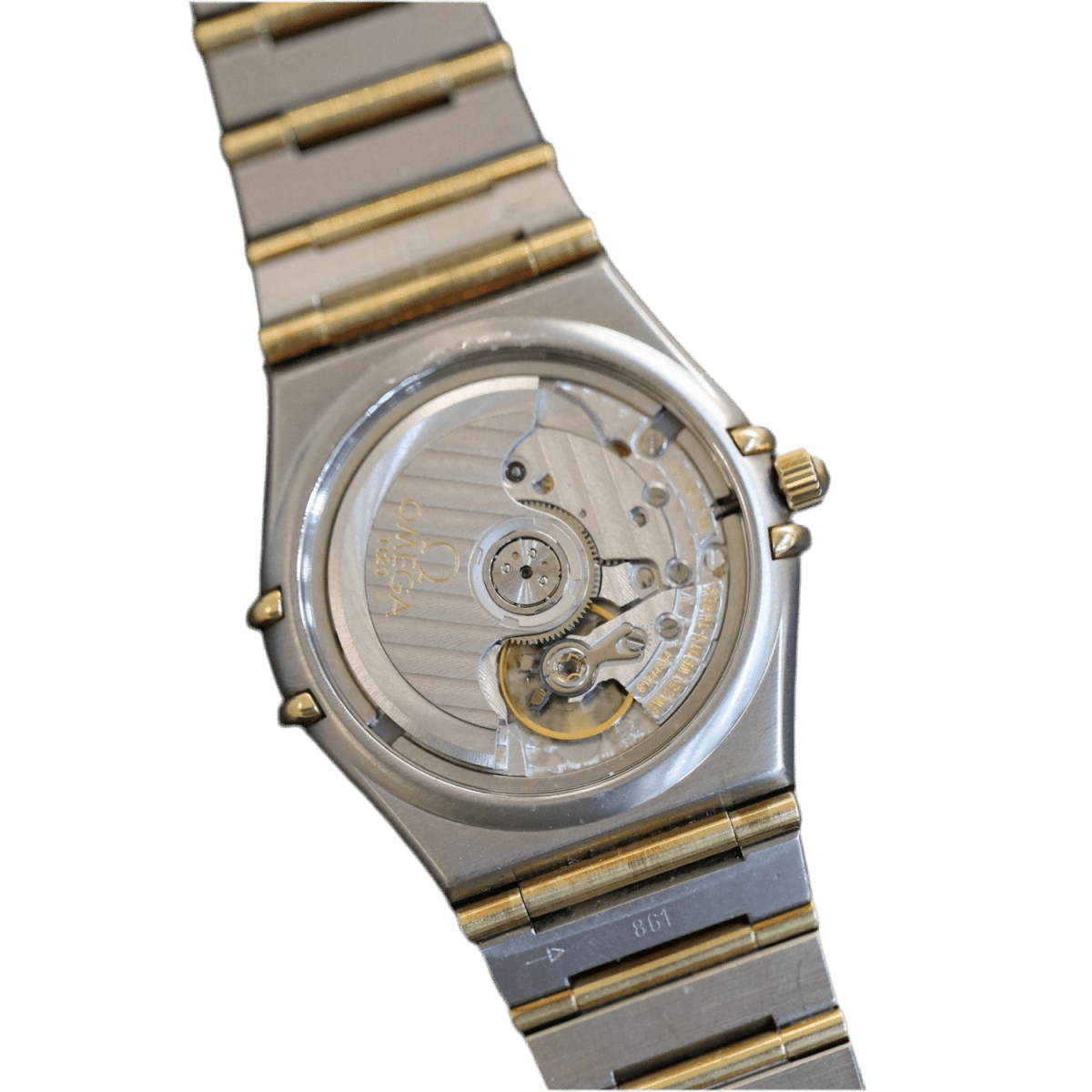 Montre OMEGA "Constellation" en or jaune, acier et automatique - Castafiore