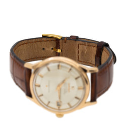 Montre OMÉGA "Constellation" en or jaune et cuir - Castafiore