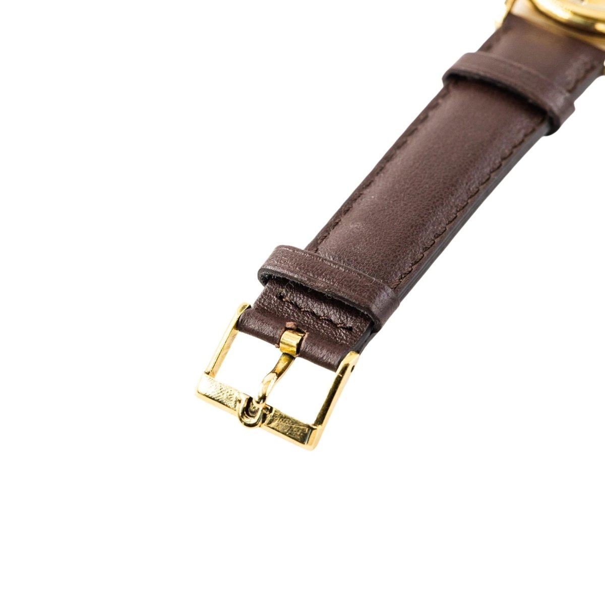 Montre OMEGA "Constellation" en or jaune et cuir - Castafiore