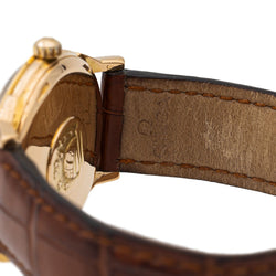 Montre OMÉGA "Constellation" en or jaune et cuir - Castafiore