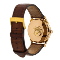 Montre OMÉGA "Constellation" en or jaune et cuir - Castafiore