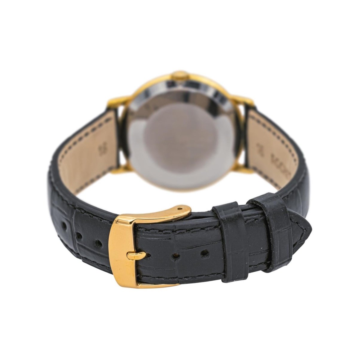 Montre OMEGA "De Ville" en argent, plaqué or et cuir - Castafiore
