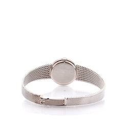 Montre OMEGA "De Ville" en or blanc, saphir et diamants - Castafiore