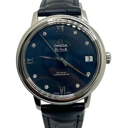 Montre OMEGA De Ville Prestige en acier et diamants - Castafiore