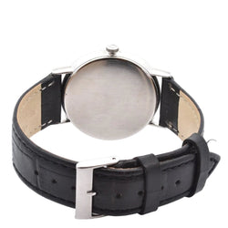 Montre OMEGA en acier et cuir - Castafiore