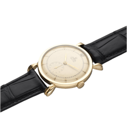 Montre OMEGA en or jaune et cuir - Castafiore