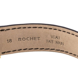 Montre OMEGA "Genève" en acier, cuir et plaqué or - Castafiore