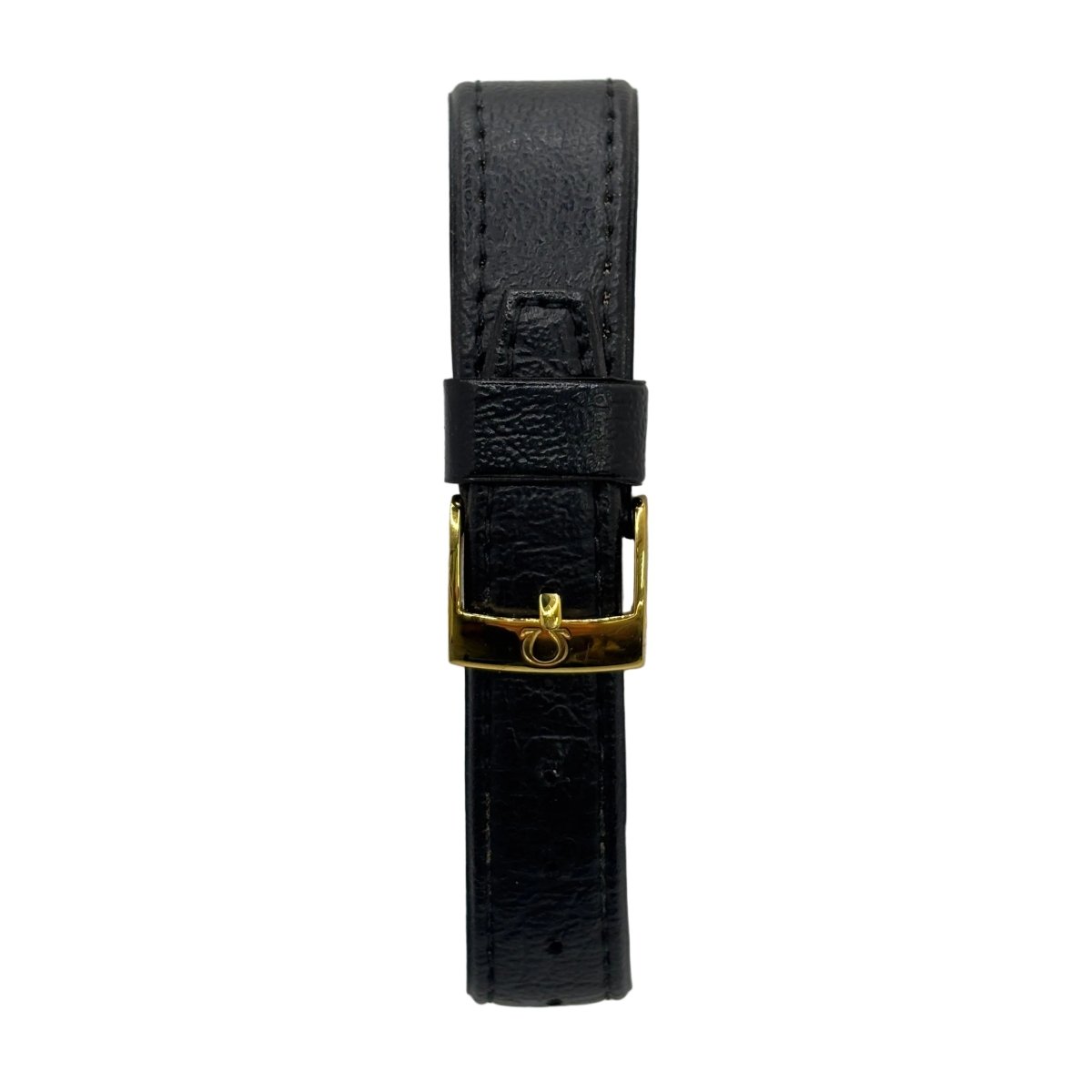 Montre OMÉGA "Genève" en or jaune, acier et cuir - Castafiore