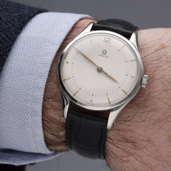 Montre Omega Jumbo Vintage – Réf. 2506 - 8 – Mécanique – Calibre 283 – 38 mm – Années 1950 - Castafiore