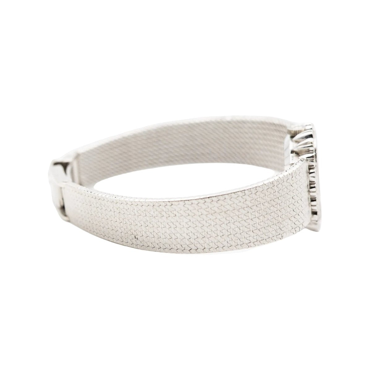 Montre OMEGA or blanc et diamants - Castafiore